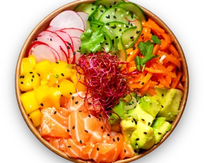 Poké Bowl Saumon Avocat