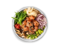 Poké Bowl Saumon Mariné.